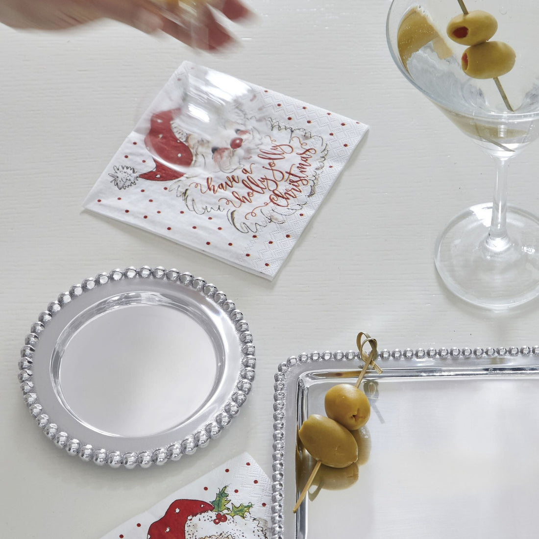 Beaded Wine Coaster E-SKU