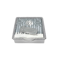 Double Runner Sled Beaded Napkin Box Set