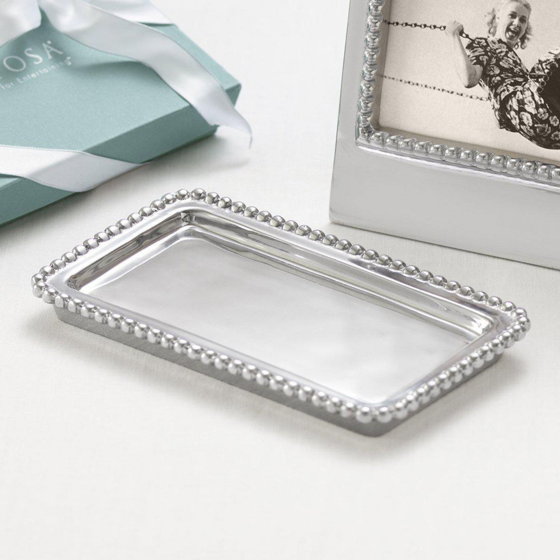 Beaded Statement Tray E-SKU