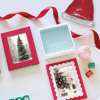 Double Sided Red and Emerald 4x6 Frame