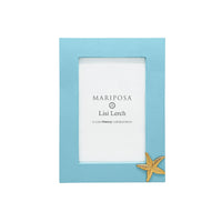 Starfish Sky Blue 4x6 Frame