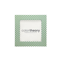 Double Sided Geometric Green and Rosa Pink 4x4 Frame