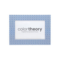 Double Sided Fretwork and Denim Blue 4x6 Frame