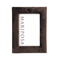 Lola Chocolate Velvet 4x6 Frame