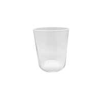 Fine Line Clear with White Rim DOF Glass Set of 4