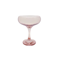Fine Line Quartz with White Rim Coupe Set of 4