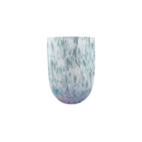 Sip Sip Rosa and Aqua Confetti Stemless
