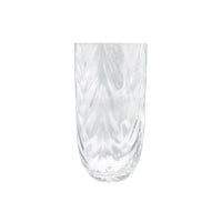 Sip Sip Wave Crystal Clear Drinking Glass