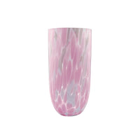 Sip Sip Rosa Splash Drinking Glass