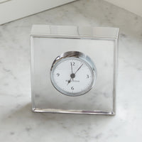 Signature Engravable Square Clock
