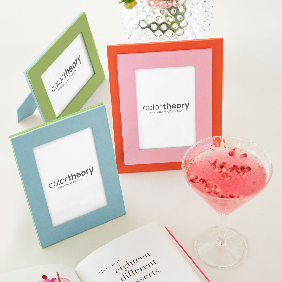 Tiered Tangerine and Pink 5x7 Frame