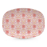 Pink Palms Platter