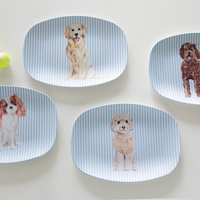Best Friends Golden Retriever Platter