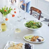 White Wavy Tray