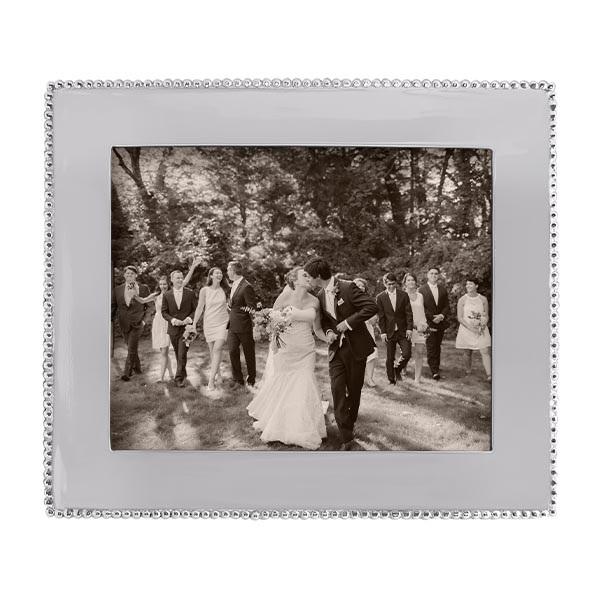 Beaded 8x10 Engravable Frame | Mariposa Photo Frames