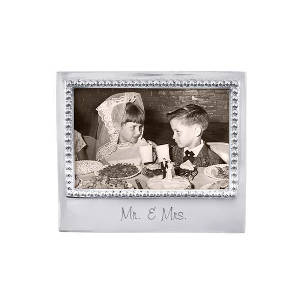 Mariposa | MR. & MRS. Beaded 4x6 Frame