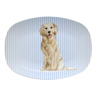 Best Friends Golden Retriever Platter