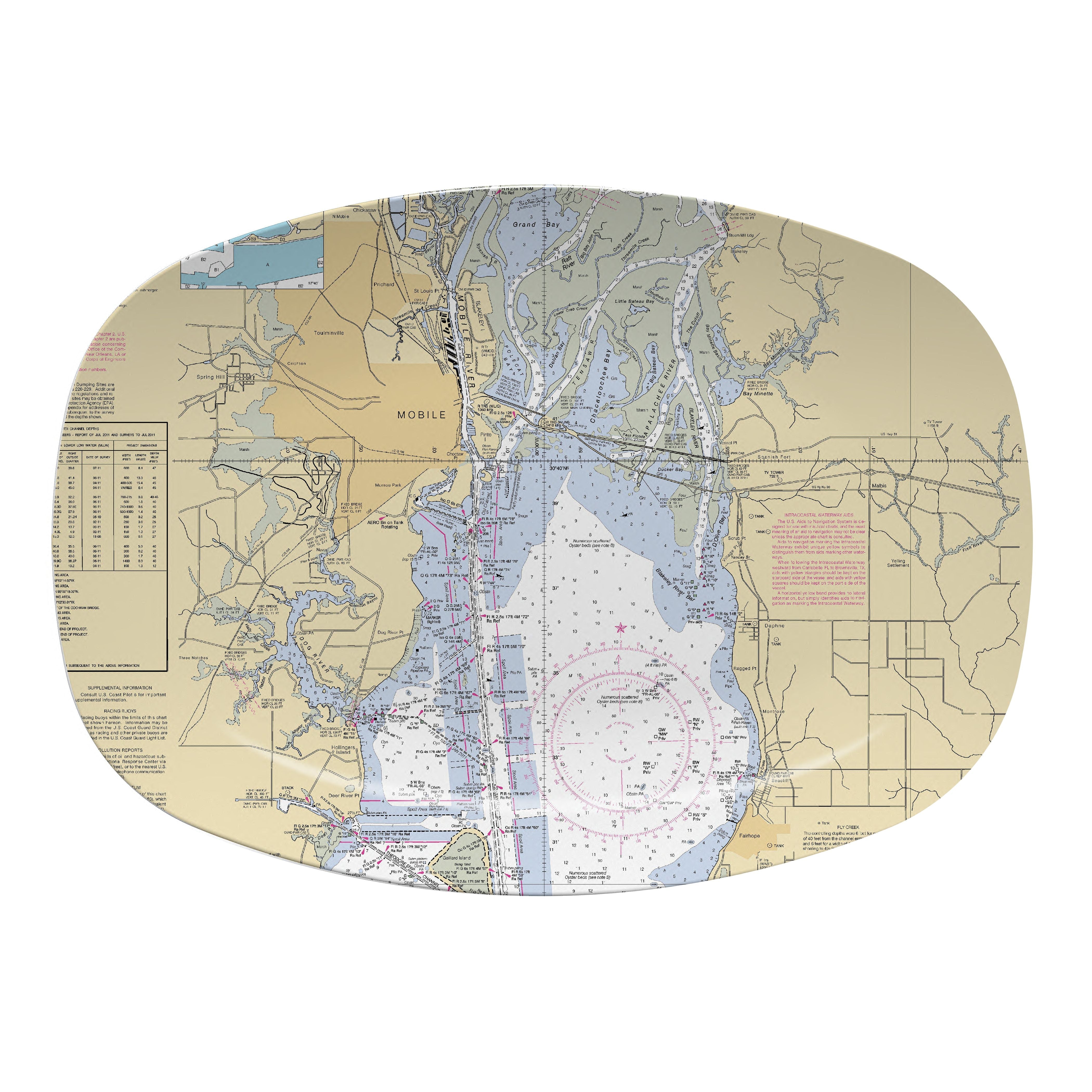 MOBILE Chart Platter Mariposa Wholesale