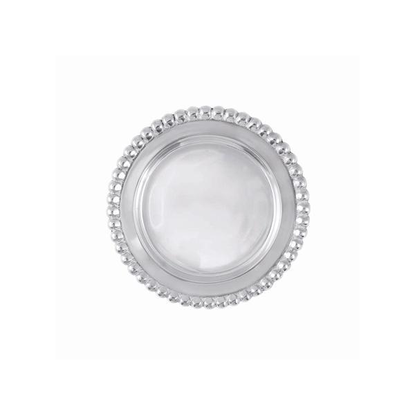 Beaded Wine Plate | Mariposa Barware