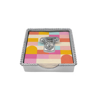 Telephone Beaded Napkin Box Set