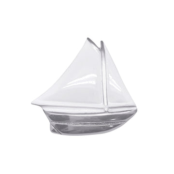 White Sailboat Napkin Weight