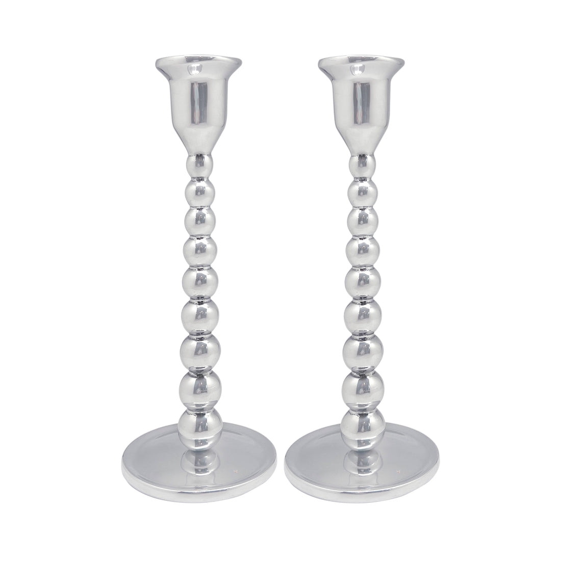 Pearled Medium Candlestick Set