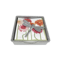 Dragonfly Beaded Napkin Box