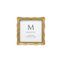 Wavy Gold 4x4 Frame