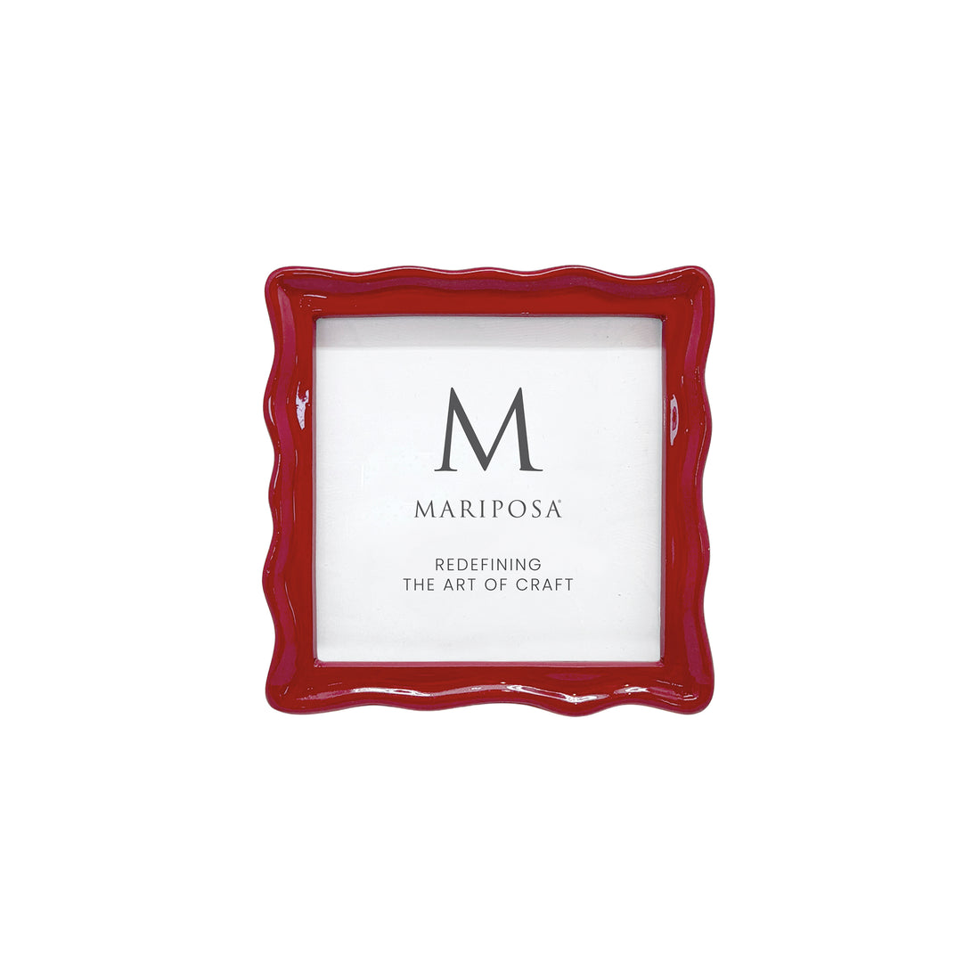 Wavy Red 4x4 Frame