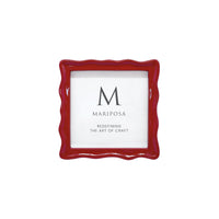 Wavy Red 4x4 Frame