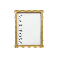 Wavy Gold 5x7 Frame