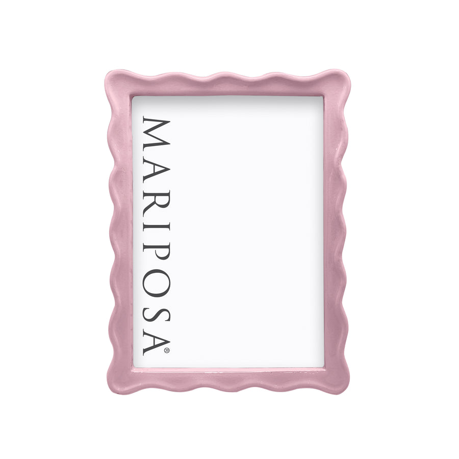 Wavy Pink 5x7 Frame