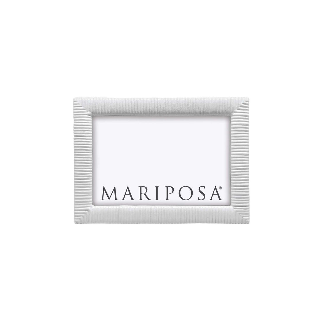 Woven White 4x6 Frame