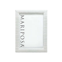 Woven White 5x7 Frame