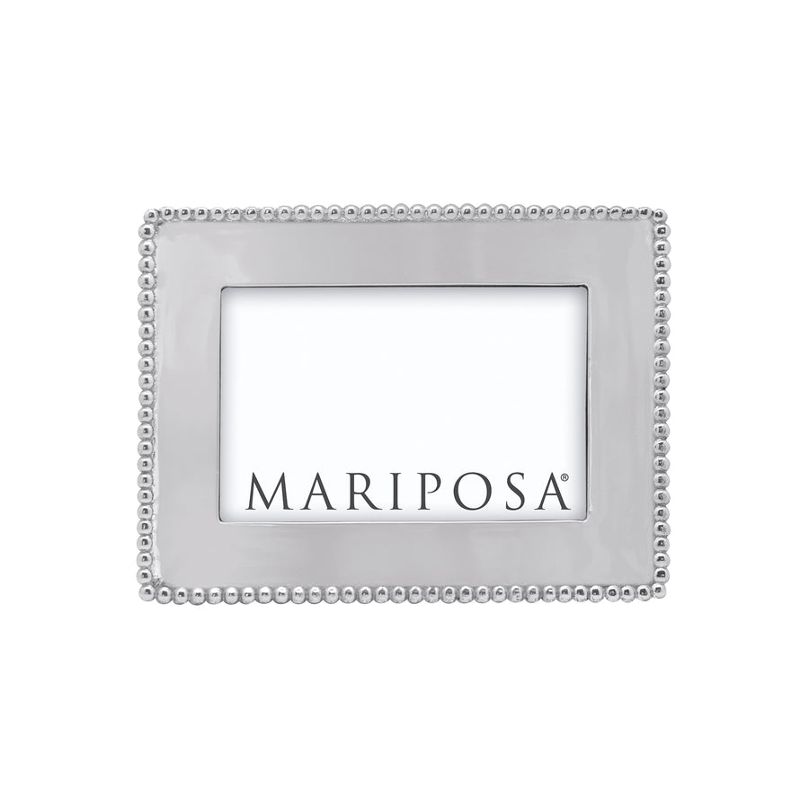Beaded 4x6 Engravable Frame E-SKU