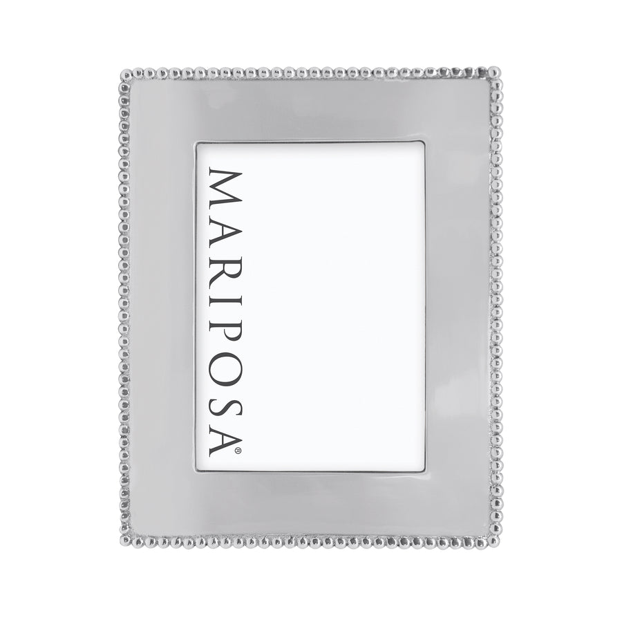 Beaded 5x7 Engravable Frame