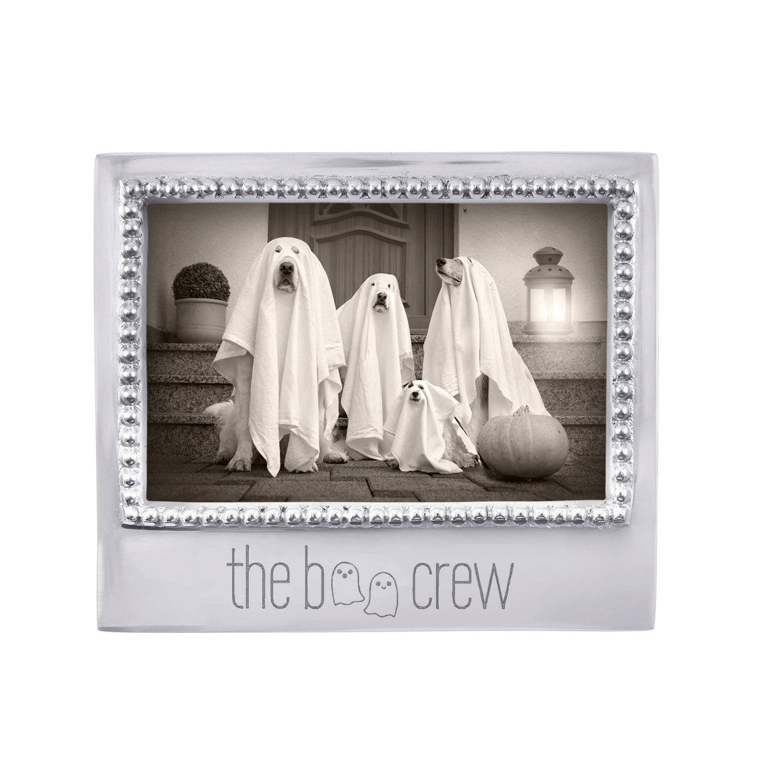 THE BOO CREW GHOST Beaded 4x6 Frame