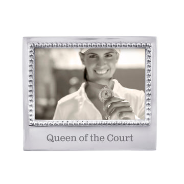 Queen of The Court Beaded 4x6 Frame