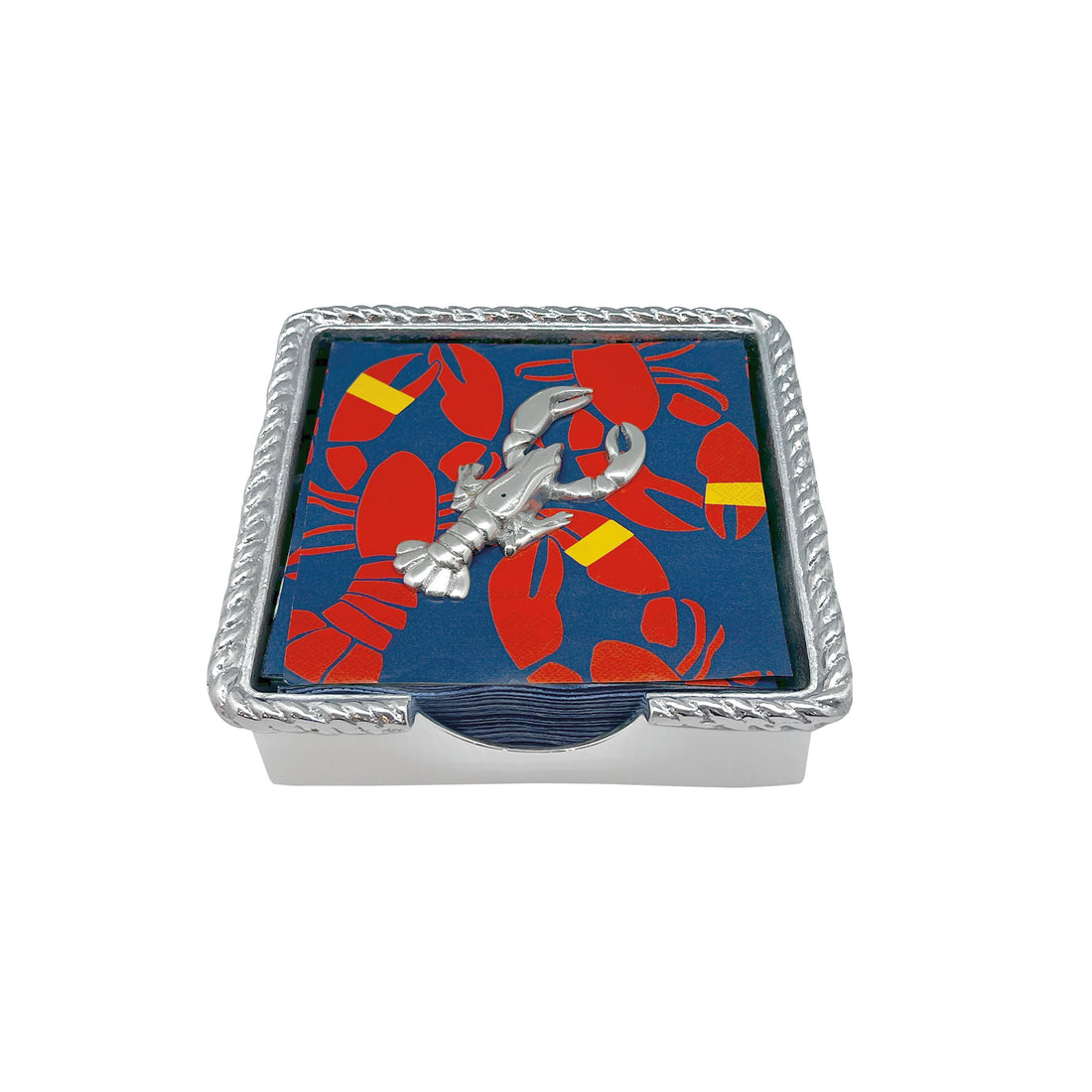 Lobster Rope Napkin Box