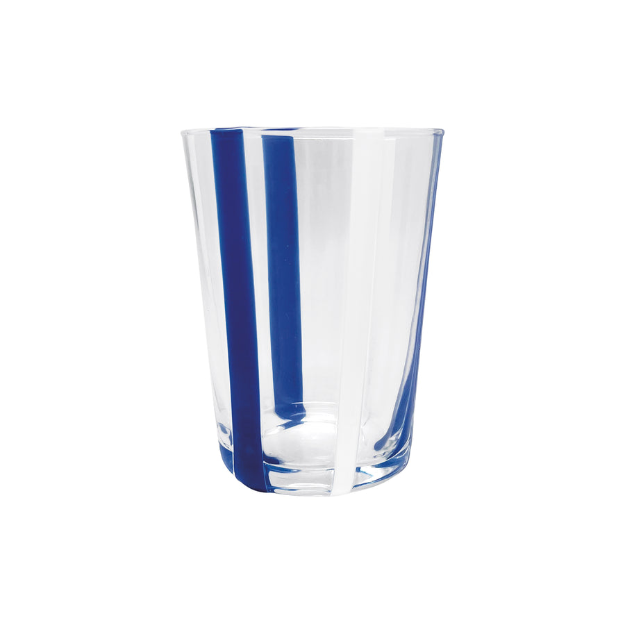 Ribbons Blue and White Tumbler