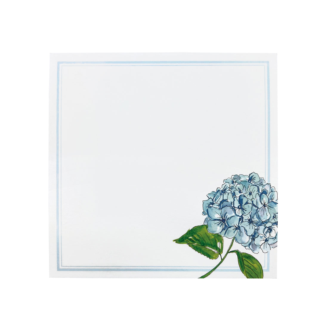 Hydrangea Note Pad Refill, 75 Count