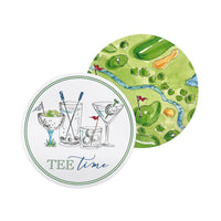 Tee Time Signature Coaster Set