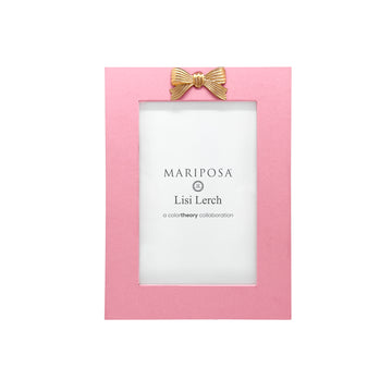 Bow Pink 4x6 Frame