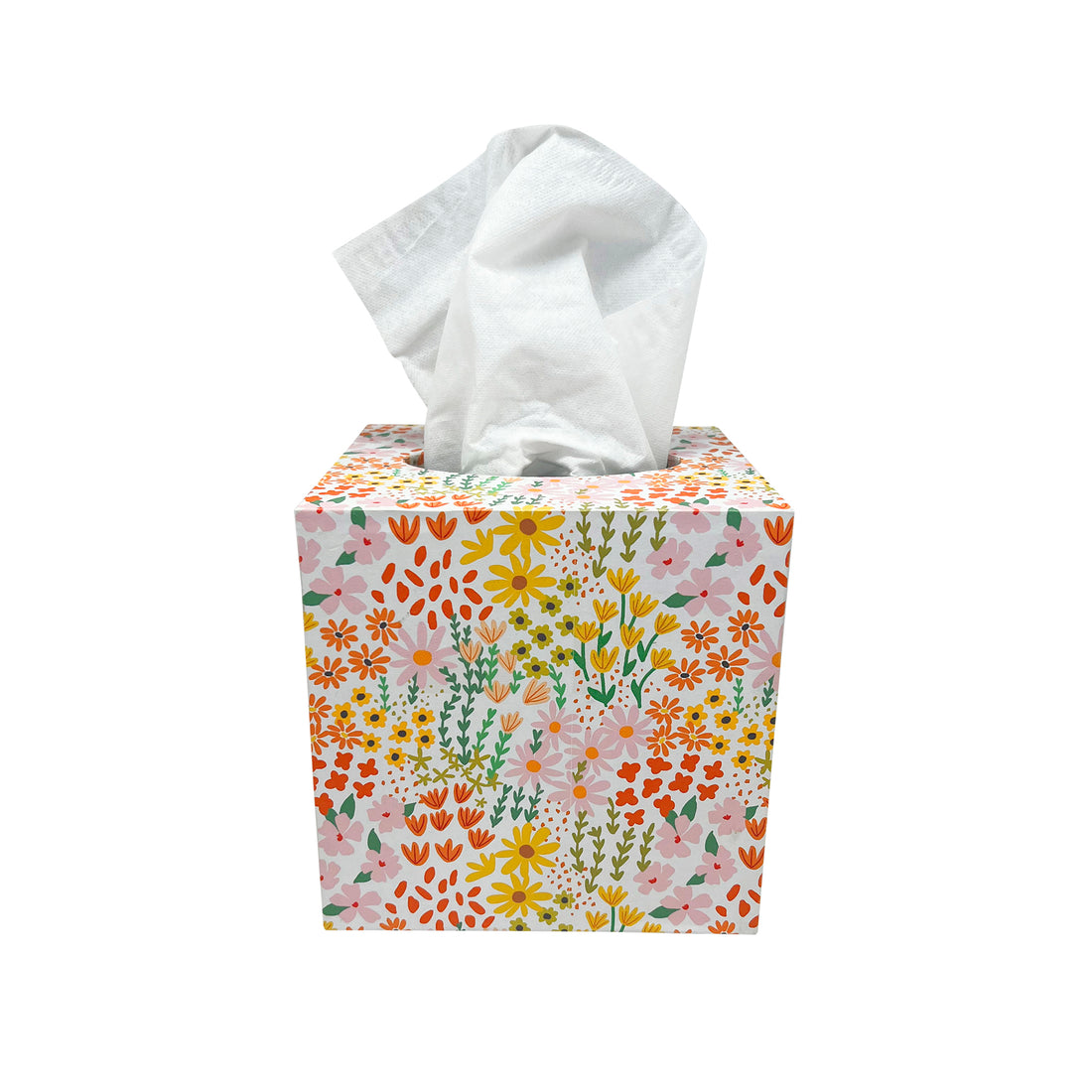 Botanical Tissue Box Cover