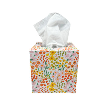 Botanical Tissue Box Cover
