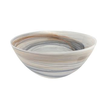 Alabaster Marbled Medium Bowl