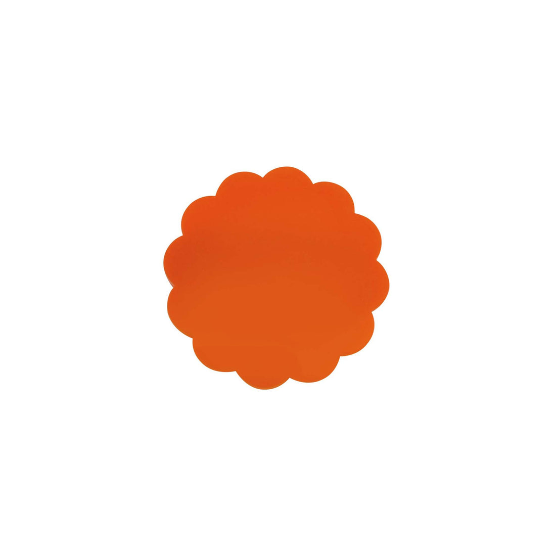 Orange Scallop  Napkin Weight