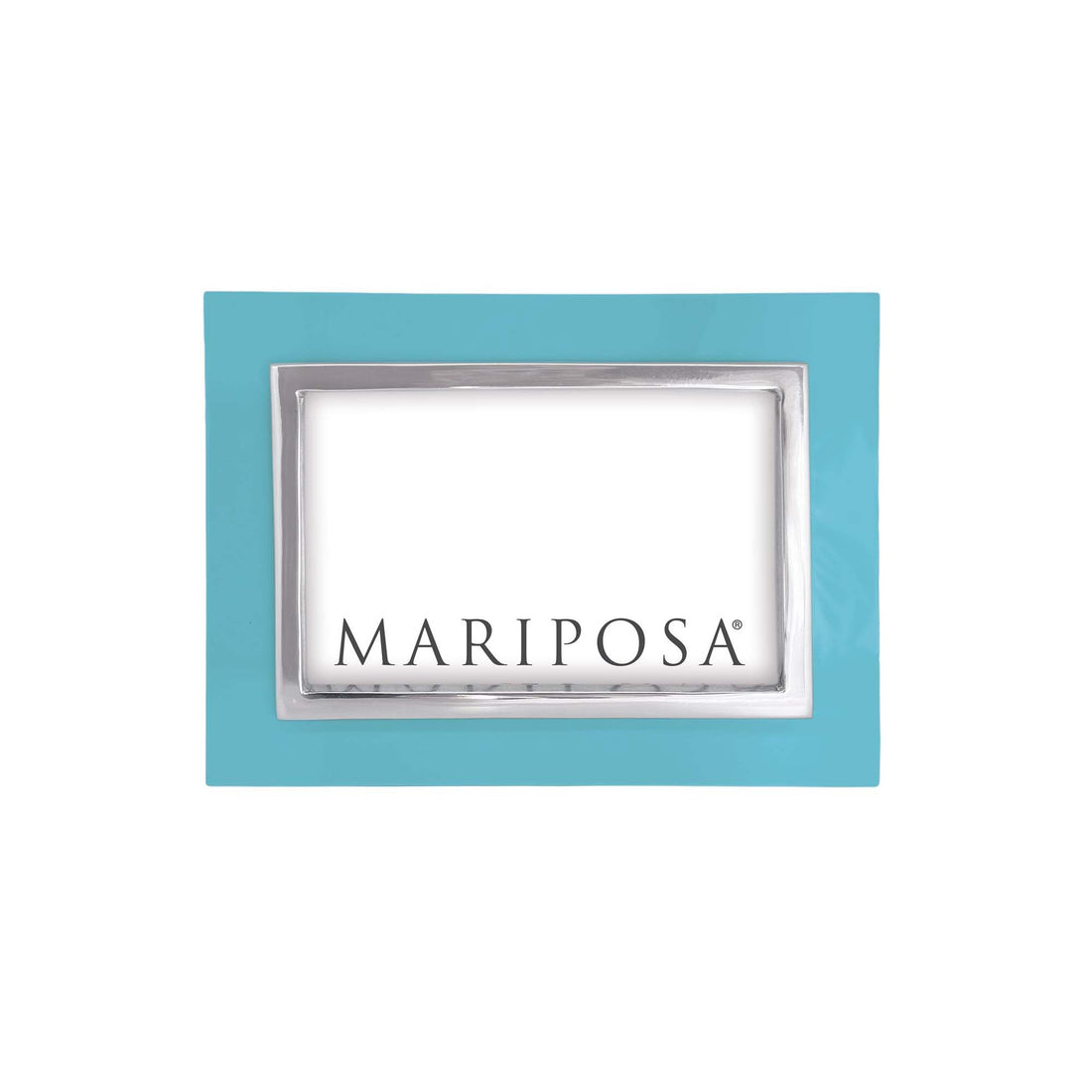 Teal with Metal Inner Border 4x6 Frame