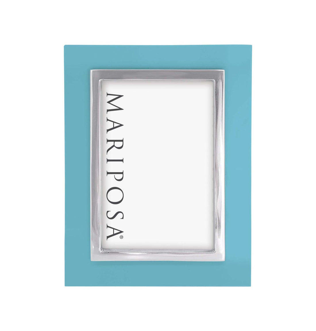Teal with Metal Inner Border 5x7 Frame