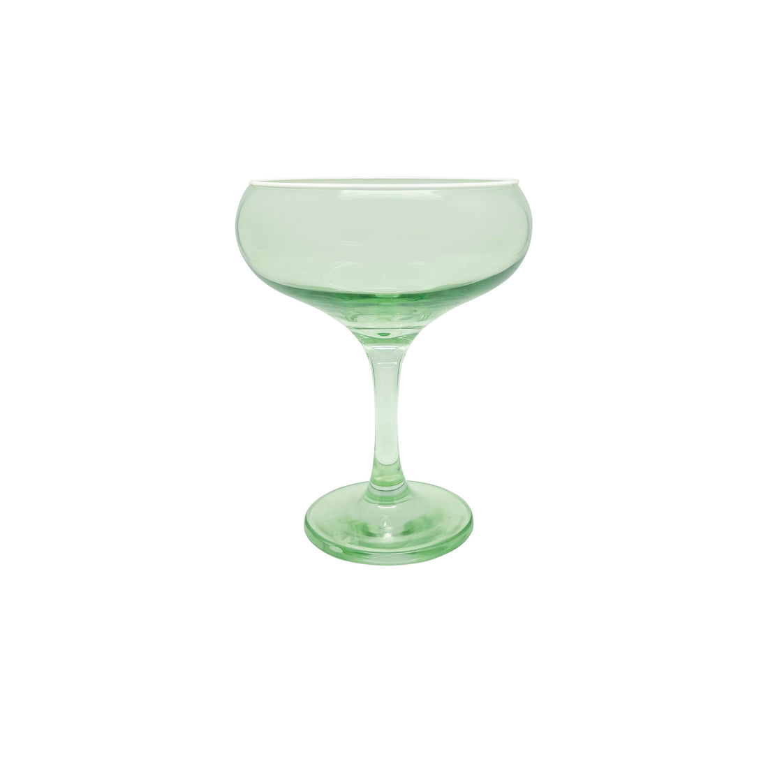 Fine Line Light Green with White Rim Coupe Set of 4